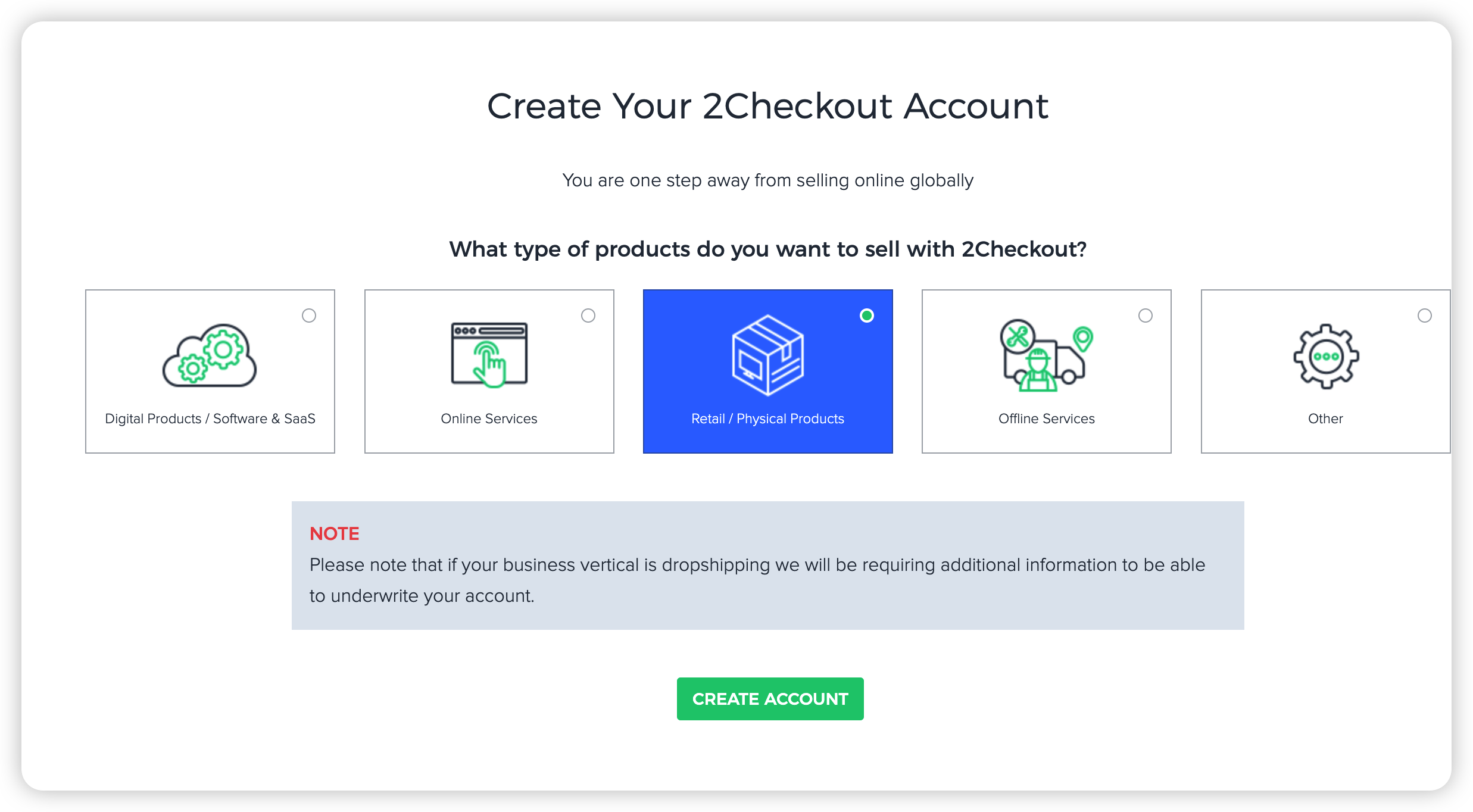2checkout申请教程-Helpayments